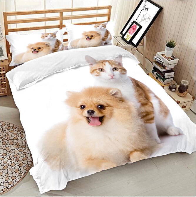 Kitten 3d Duvet Bedding sets