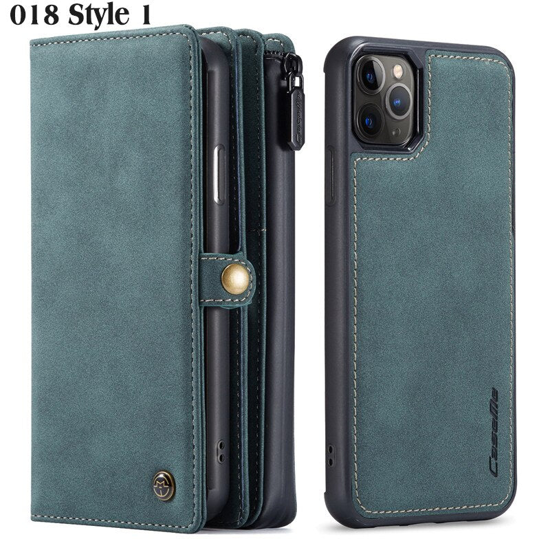 Leather Case Wallet for New iPhones and Samsung Models