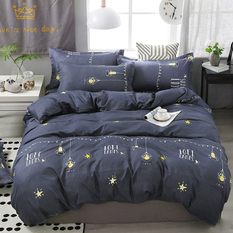 Cotton Duvet set with Pillow case