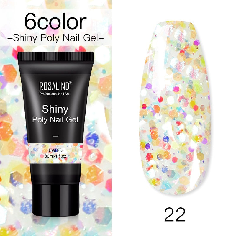 Colour Acrylic Nail Gel Varnish 30ml