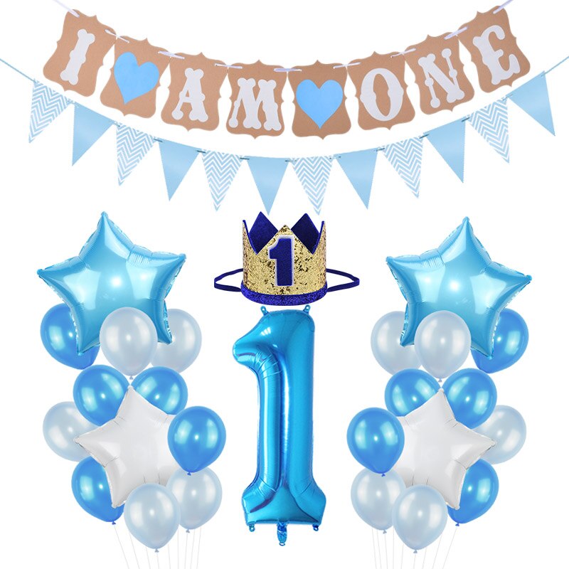 Children's 25 piece set 1st Birthday Party Pack Sets or individual