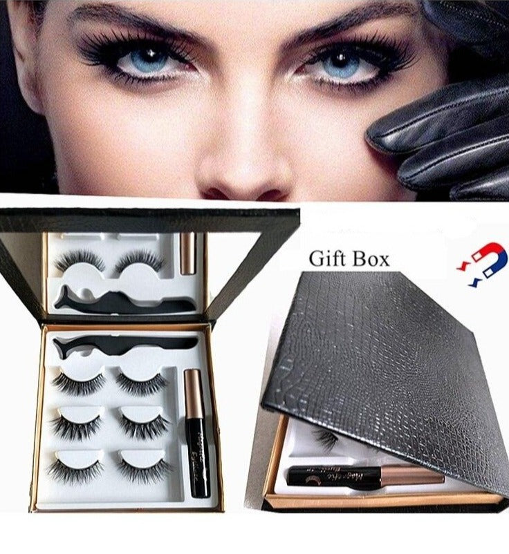 Magnetic Lashes Kits - No Glue - Waterproof C.L.