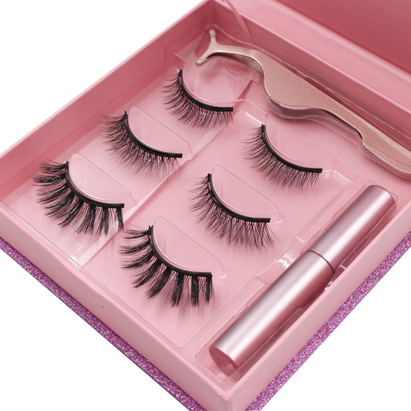 Magnetic Lashes Kits - No Glue - Waterproof C.L.