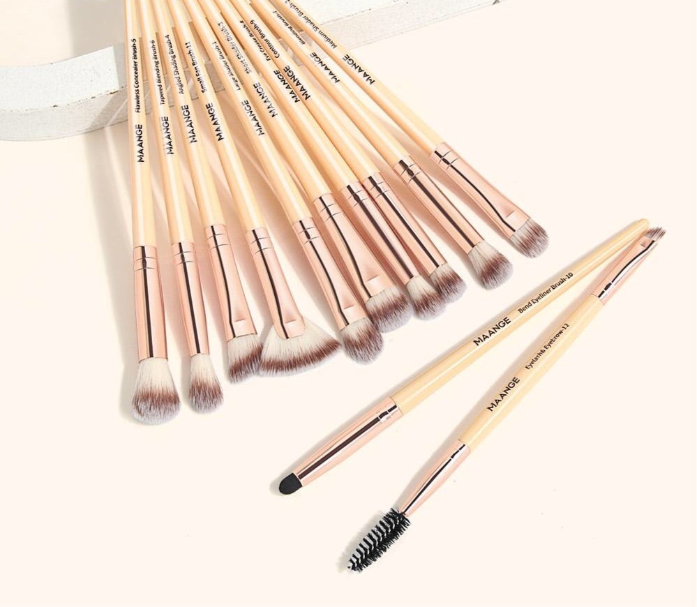 Makeup Brushes Set 3 - 15 Piece sets