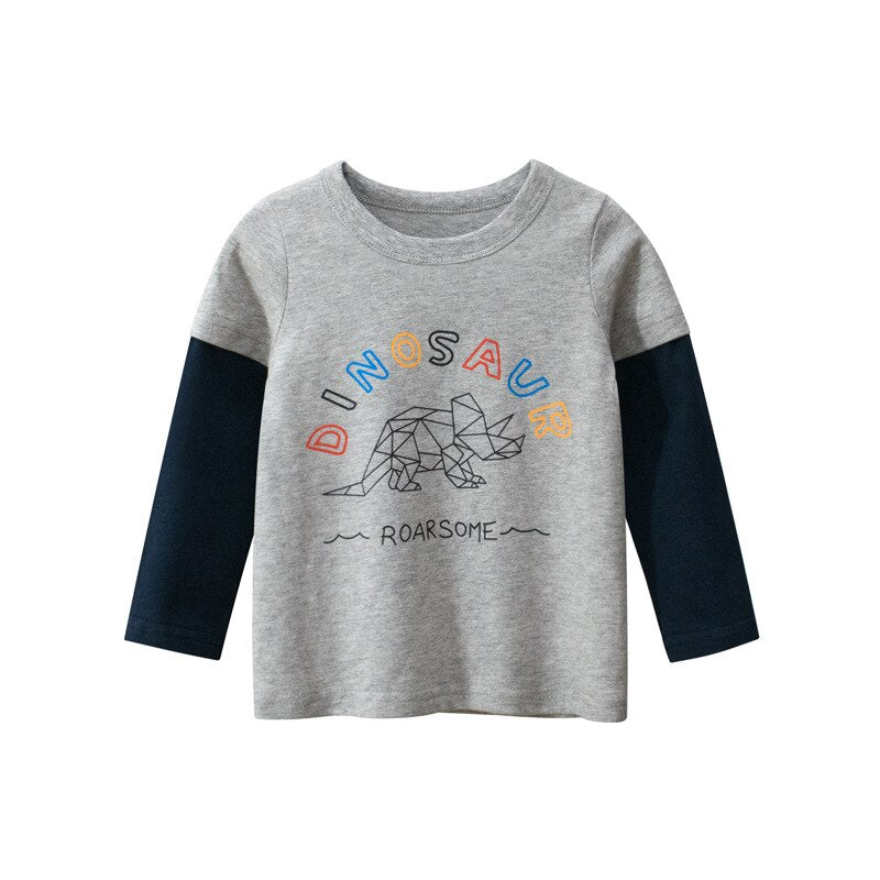 Boys Cartoon T-Shirt Summer Top
