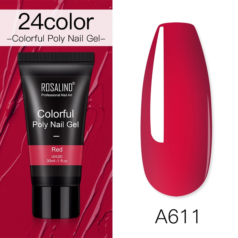 Colour Acrylic Nail Gel Varnish 30ml