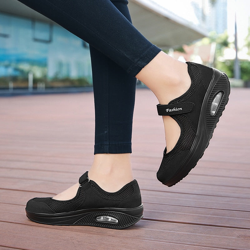 Ladies Walking Sneakers