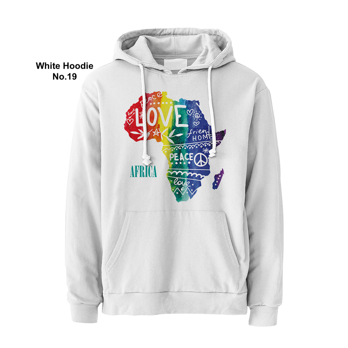 Custom White Hoodies Series 1