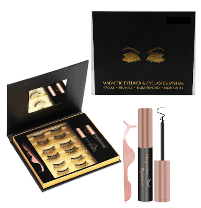 Magnetic Lashes Kits - No Glue - Waterproof C.L.