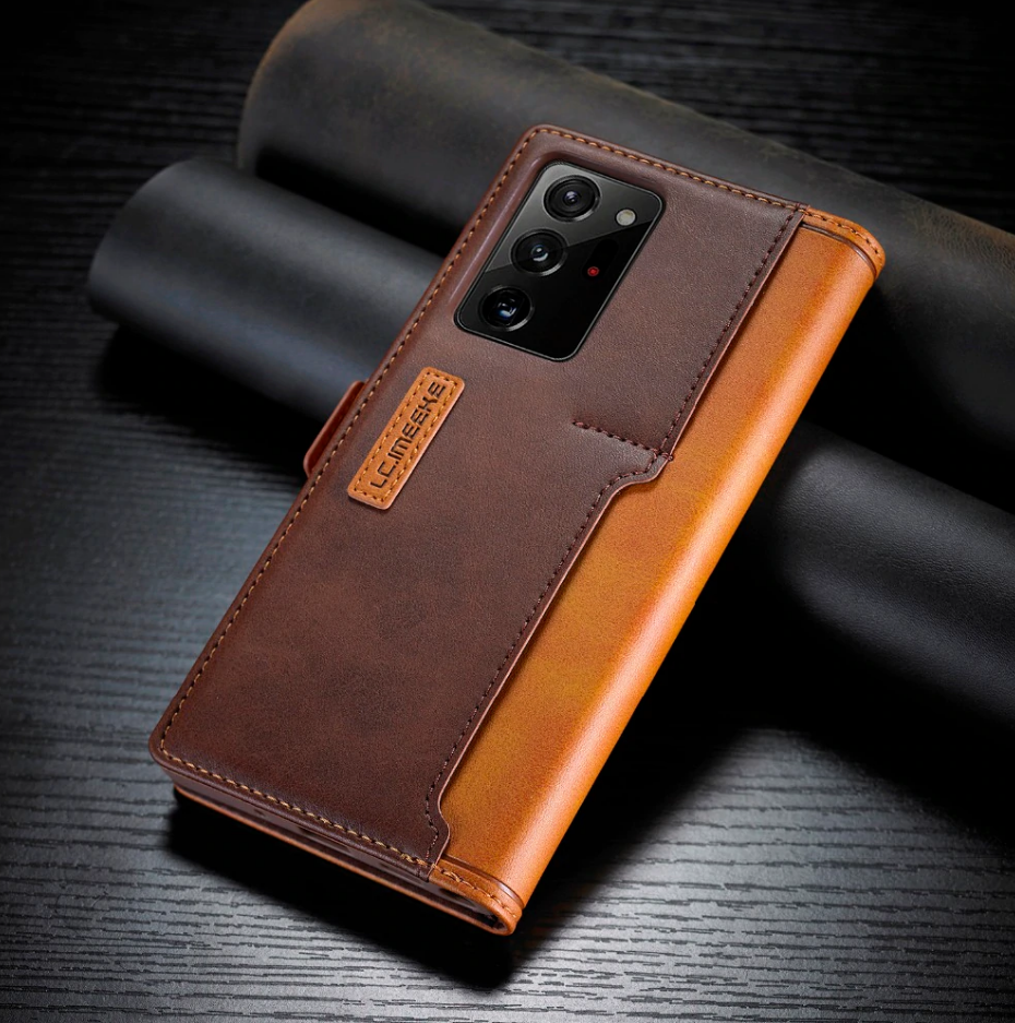 Universal Phone Case - Vintage PU Leather Wallet