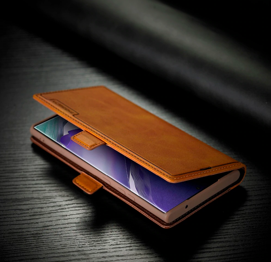 Universal Phone Case - Vintage PU Leather Wallet