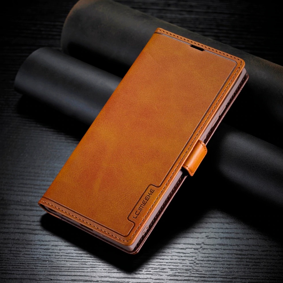 Universal Phone Case - Vintage PU Leather Wallet