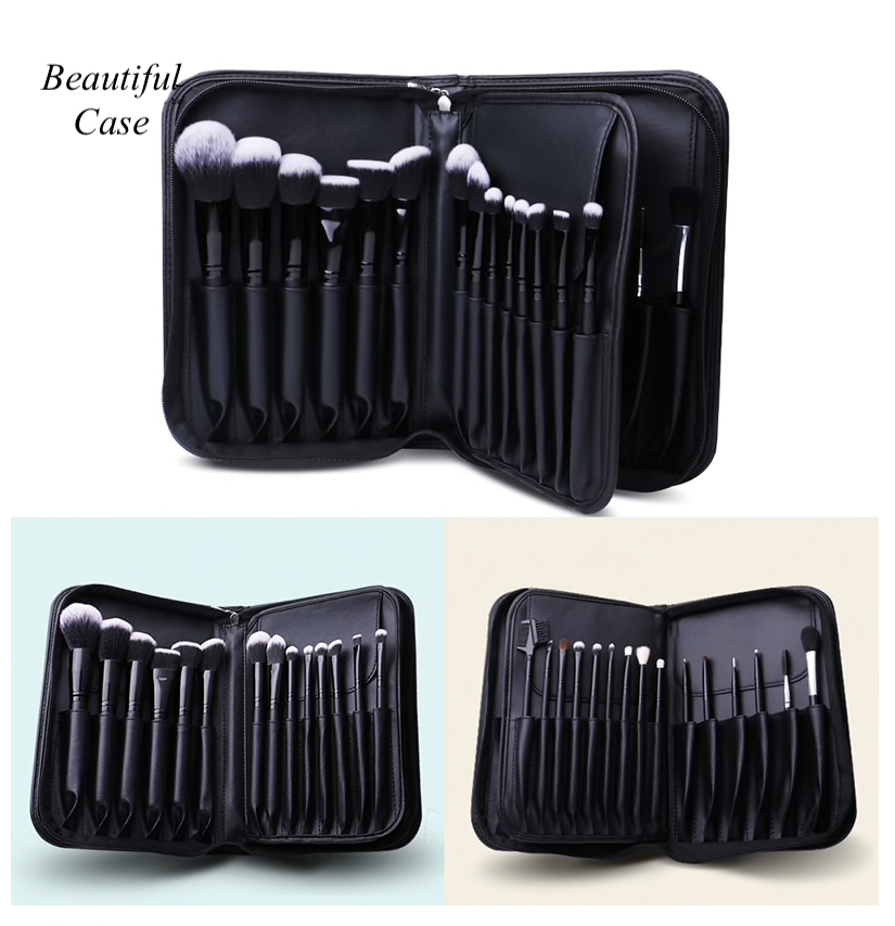 MakeUp Brush Sets Professional Natural Goat hair Brushes set