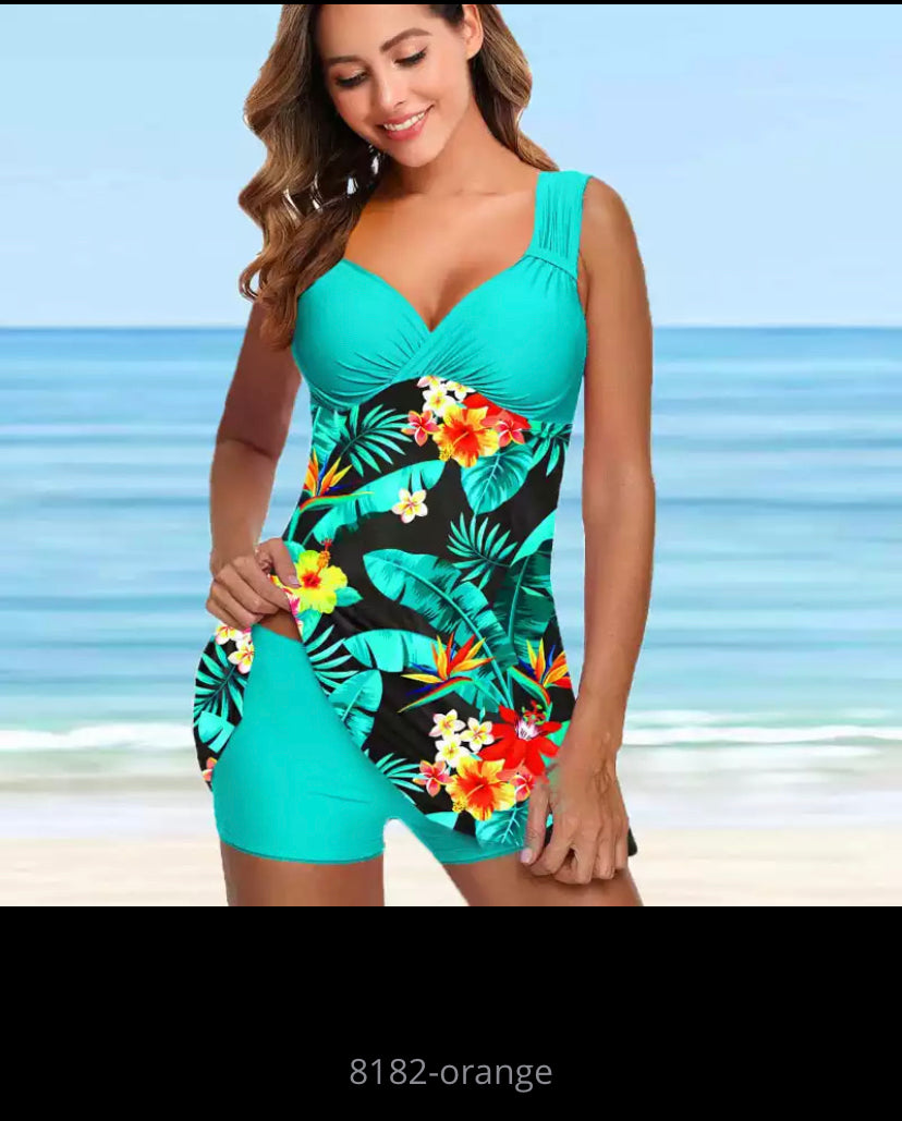 Plus Size Two-Piece Swimsuit