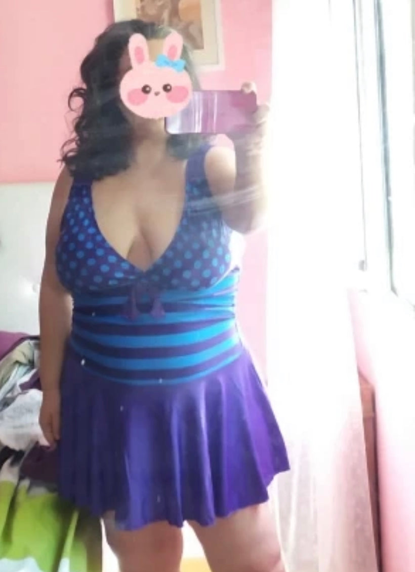 Plus Size Two-Piece Swimsuit