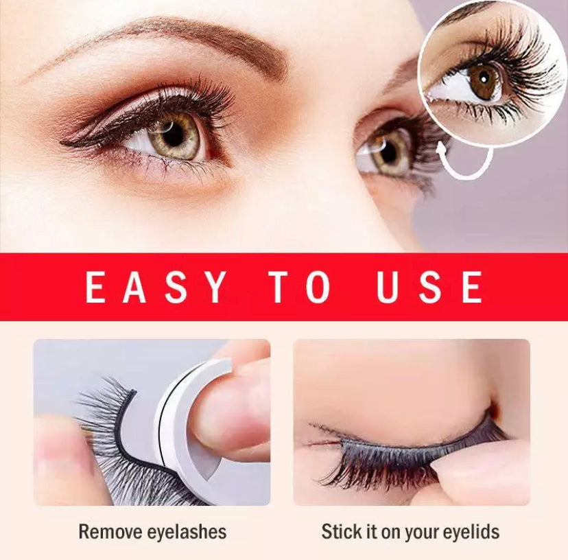 Self Adhesive Lashes - No Glue No Eyeliner