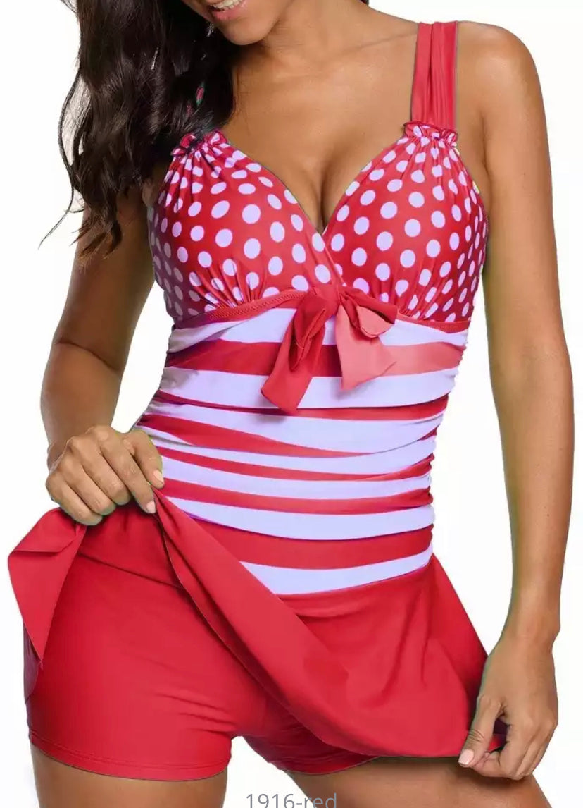 Plus Size Two-Piece Swimsuit