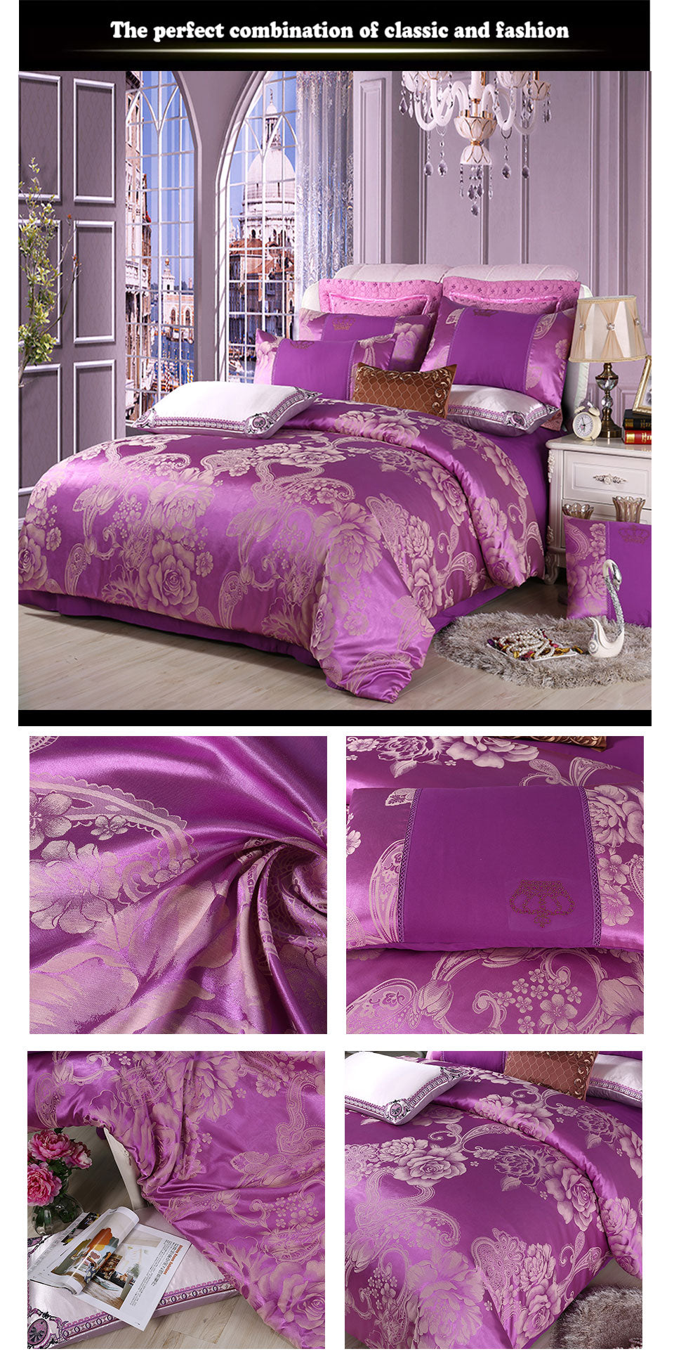 Luxury Duvet Bedding Set - Cover + Pillowcase/s