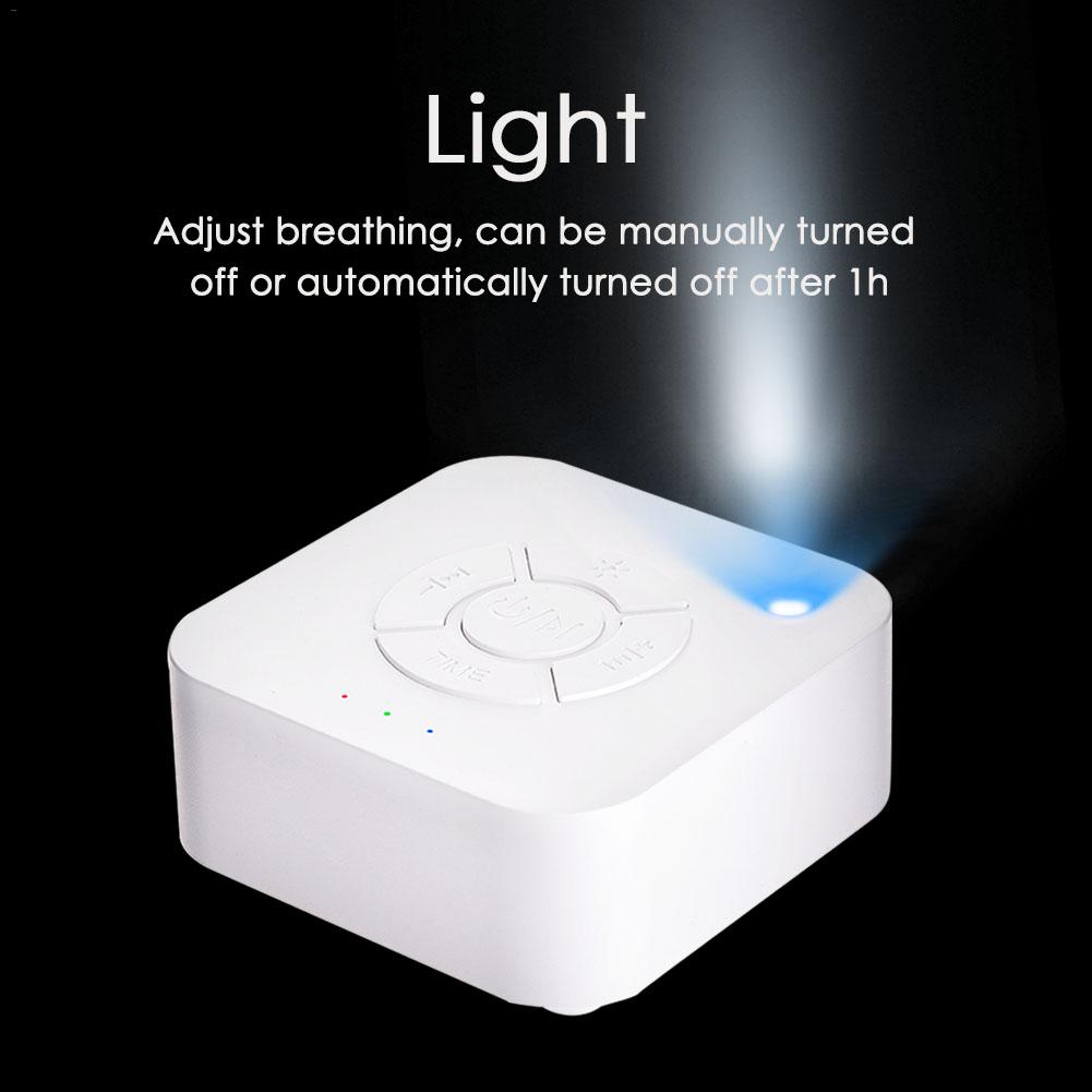 White Noise Machine USB Rechargeable with Timer