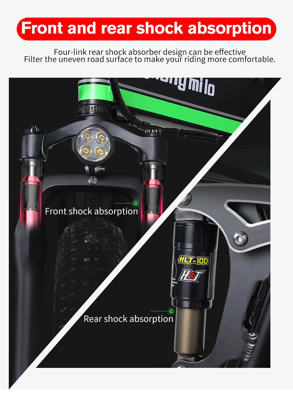 Foldable Electric eBike 1000W - MX01
