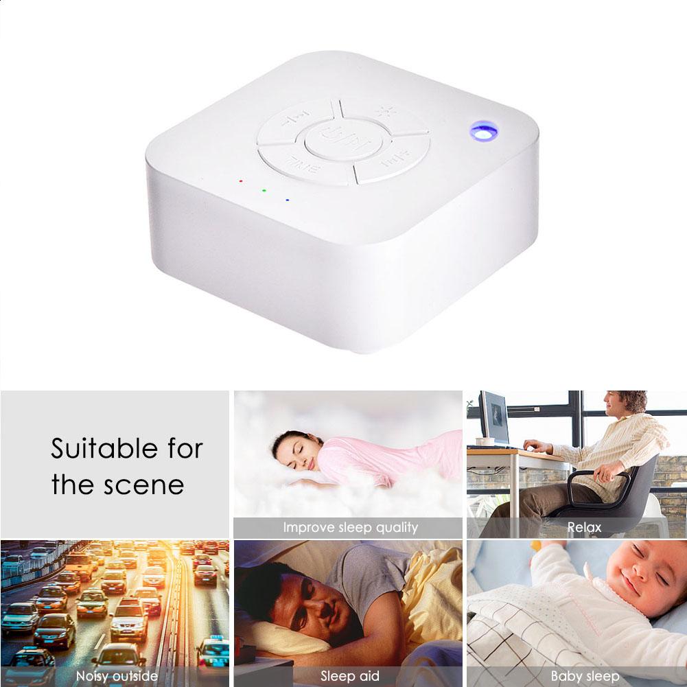 White Noise Machine USB Rechargeable with Timer
