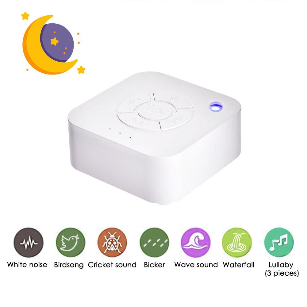 White Noise Machine USB Rechargeable with Timer