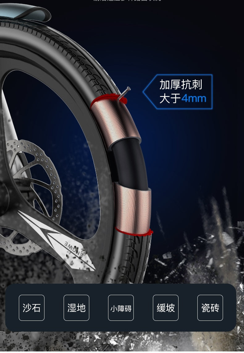 Electric bike - 20 inch Aluminum Foldable Bicycle with 400W Powerful