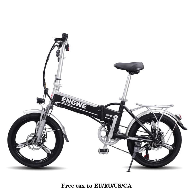 Electric bike - 20 inch Aluminum Foldable Bicycle with 400W Powerful