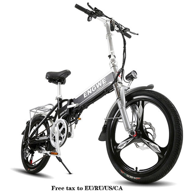 Electric bike - 20 inch Aluminum Foldable Bicycle with 400W Powerful
