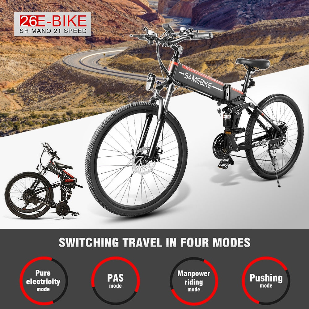 ELECTRIC BICYCLES - 14-26 Inch - Folding with Power Assist