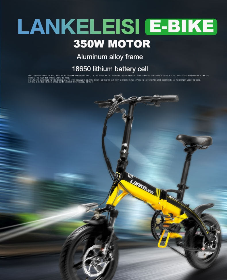 Folding 14inch electric ebike 36V