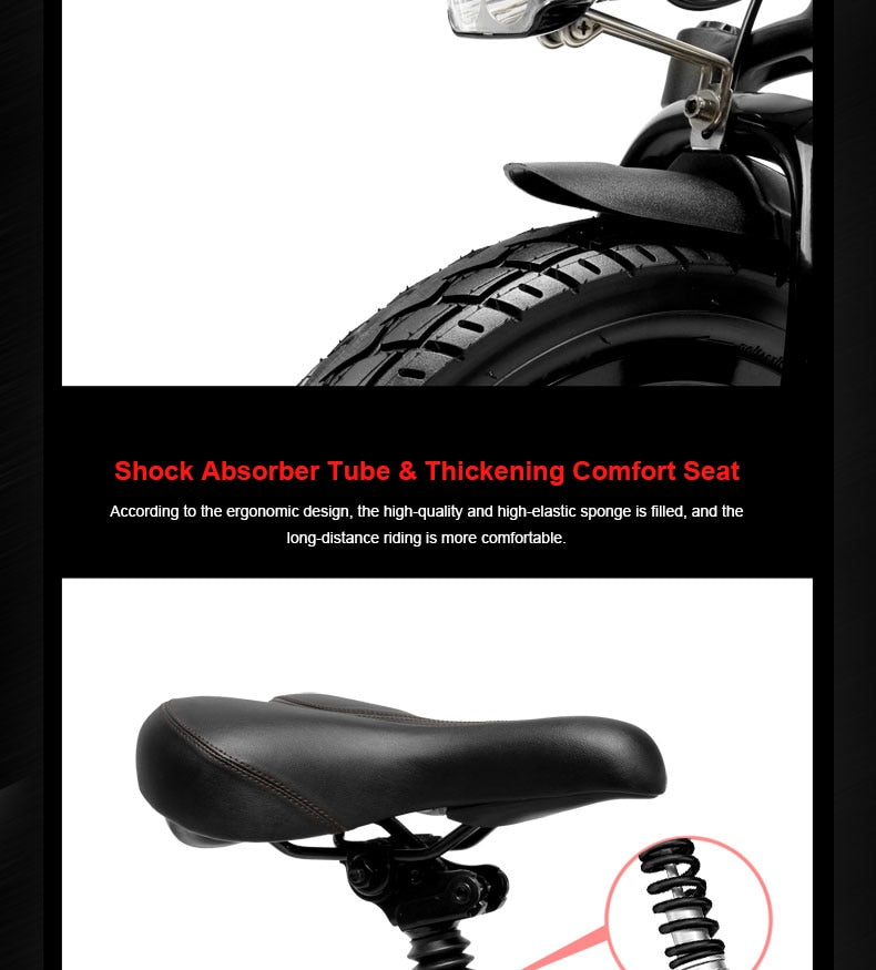 Folding 14inch electric ebike 36V