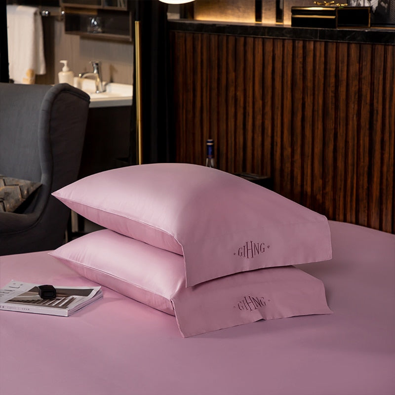 Pure Cotton Duvet set - Ultra Soft Premium (Duvet Cover Bed Sheet Pillow Shams) - 4 - 6 Piece sets