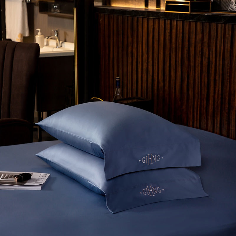 Pure Cotton Duvet set - Ultra Soft Premium (Duvet Cover Bed Sheet Pillow Shams) - 4 - 6 Piece sets
