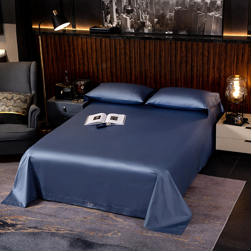 Pure Cotton Duvet set - Ultra Soft Premium (Duvet Cover Bed Sheet Pillow Shams) - 4 - 6 Piece sets