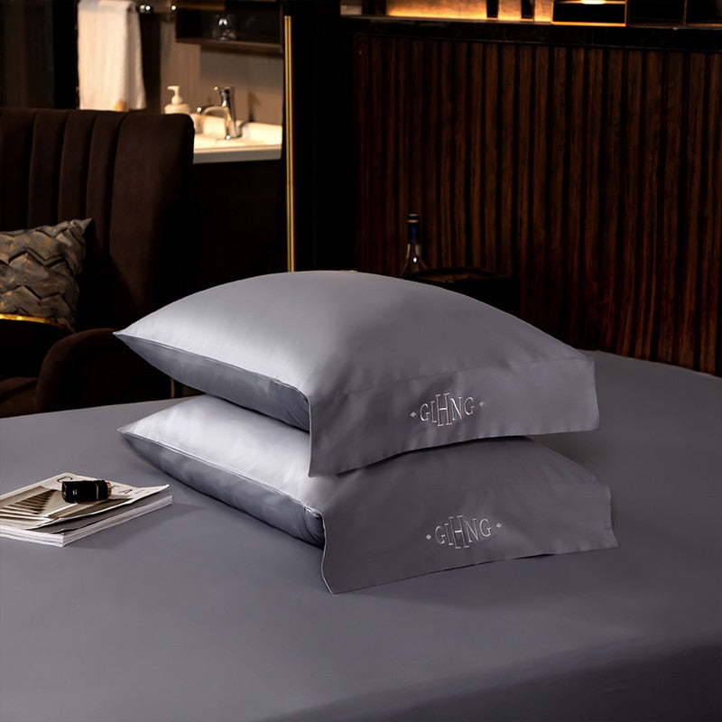 Pure Cotton Duvet set - Ultra Soft Premium (Duvet Cover Bed Sheet Pillow Shams) - 4 - 6 Piece sets