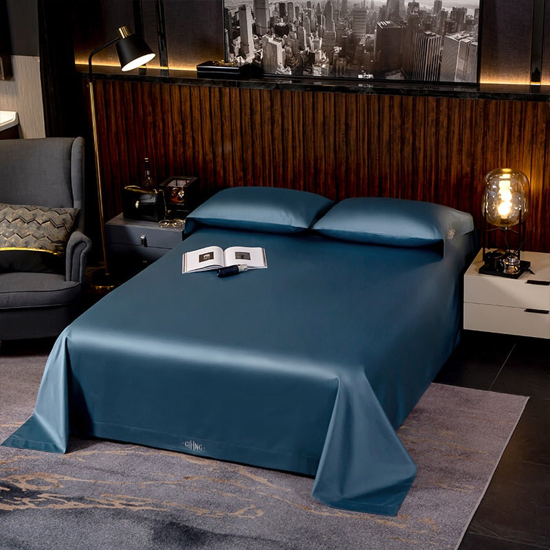 Pure Cotton Duvet set - Ultra Soft Premium (Duvet Cover Bed Sheet Pillow Shams) - 4 - 6 Piece sets