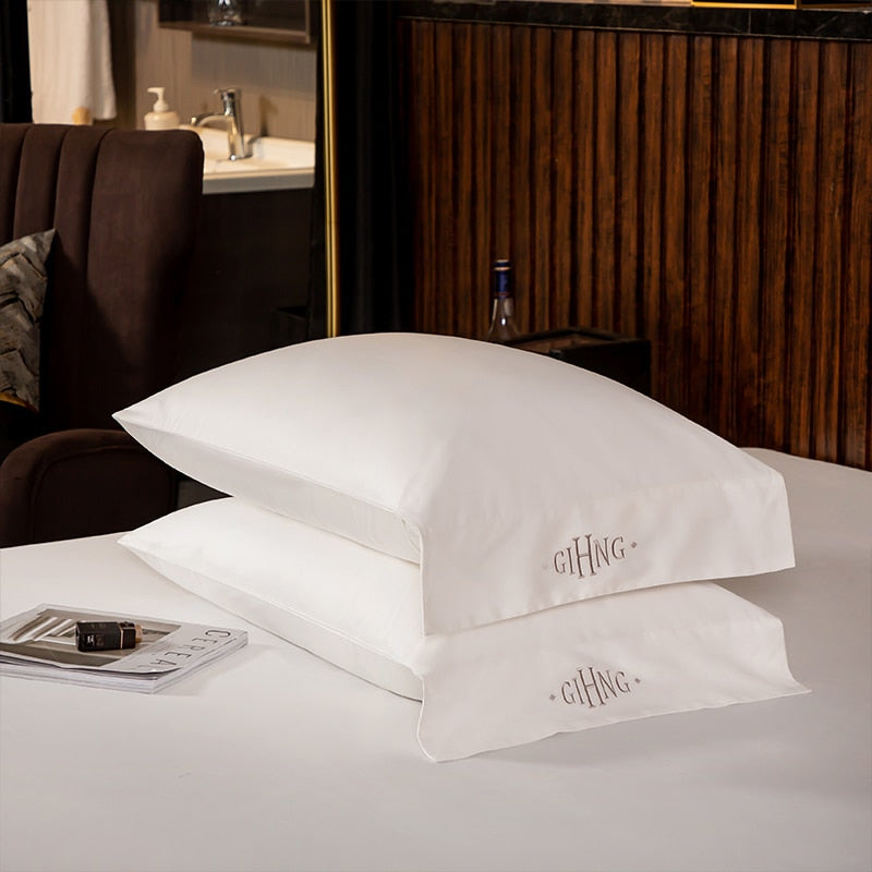 Pure Cotton Duvet set - Ultra Soft Premium (Duvet Cover Bed Sheet Pillow Shams) - 4 - 6 Piece sets