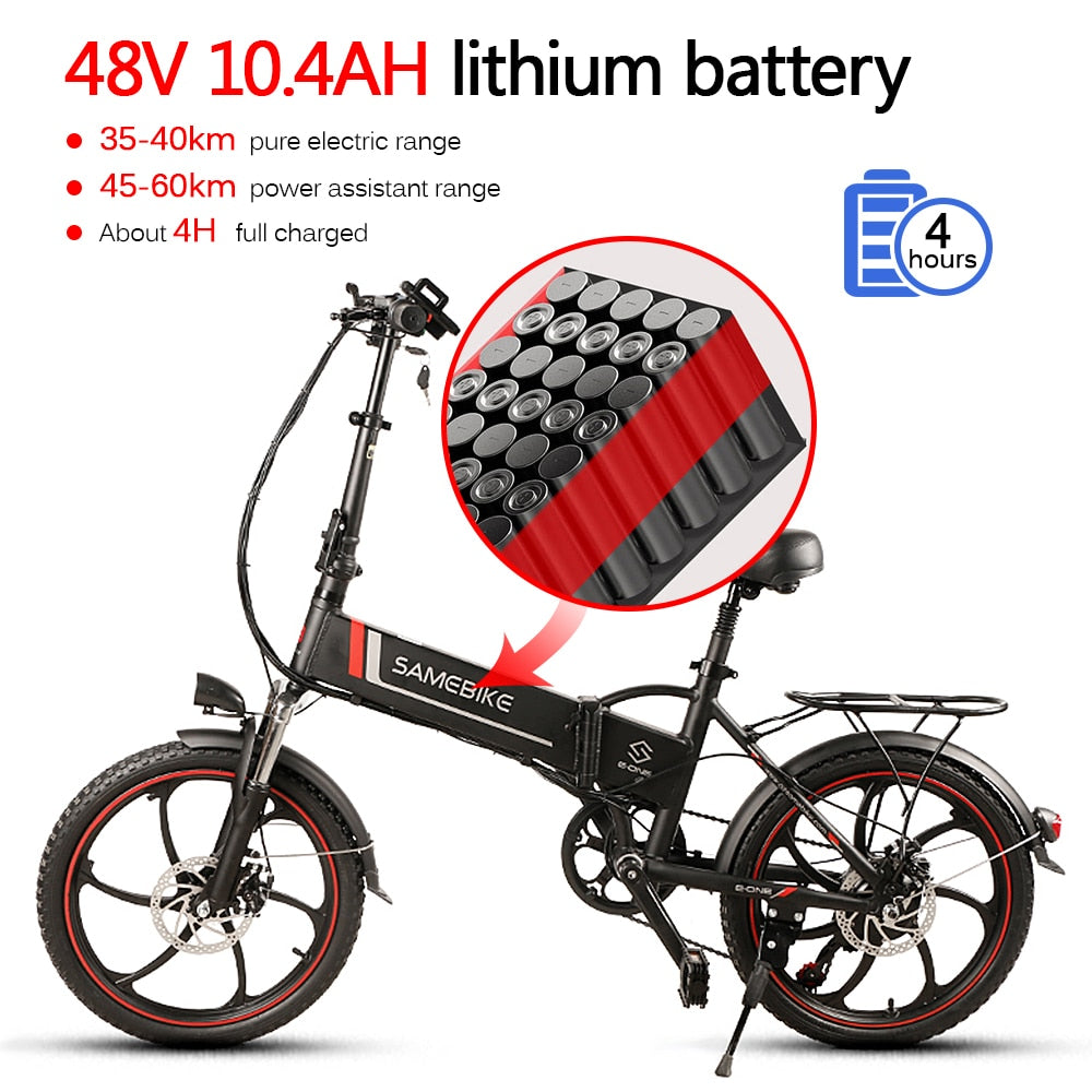 ELECTRIC BICYCLES - 14-26 Inch - Folding with Power Assist