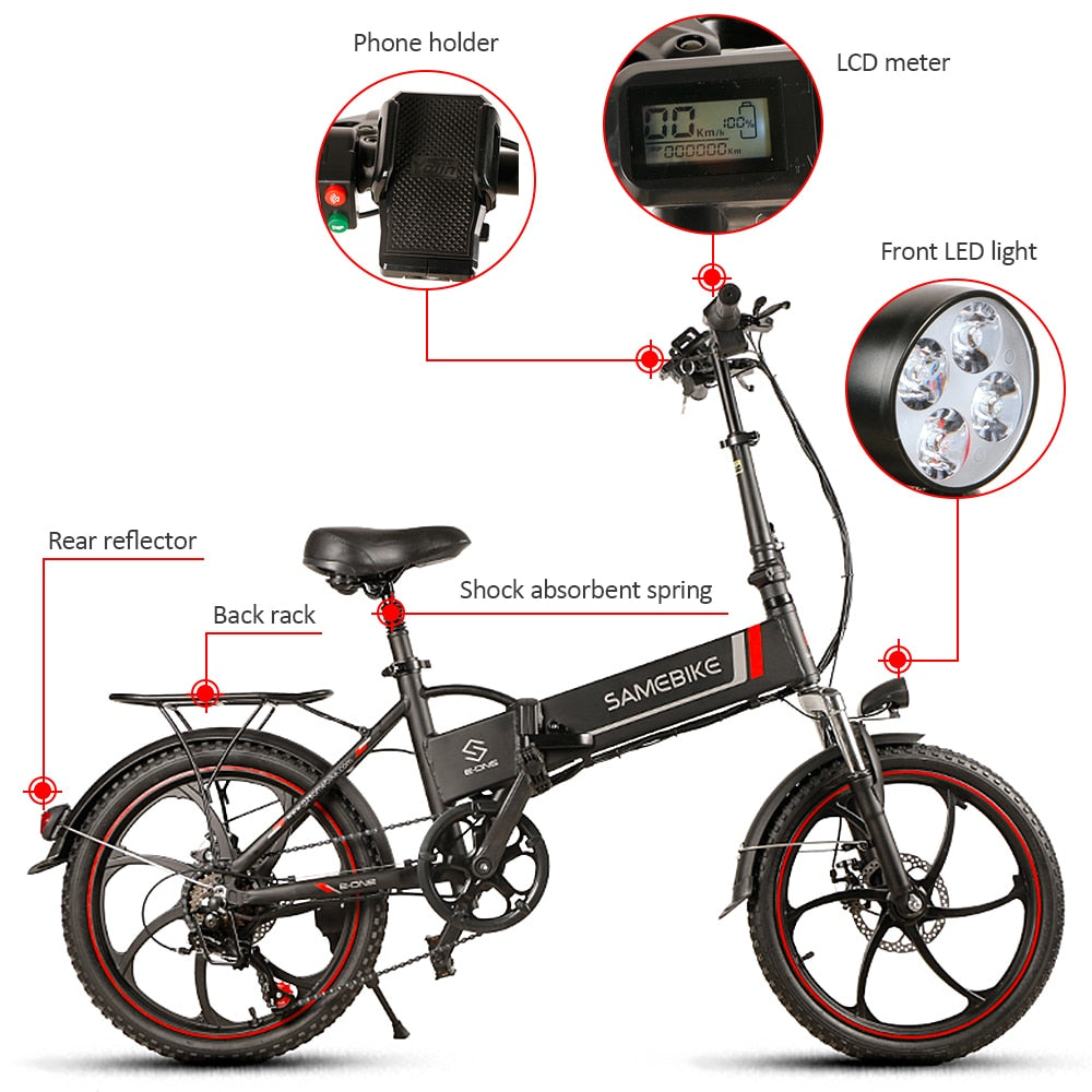 ELECTRIC BICYCLES - 14-26 Inch - Folding with Power Assist