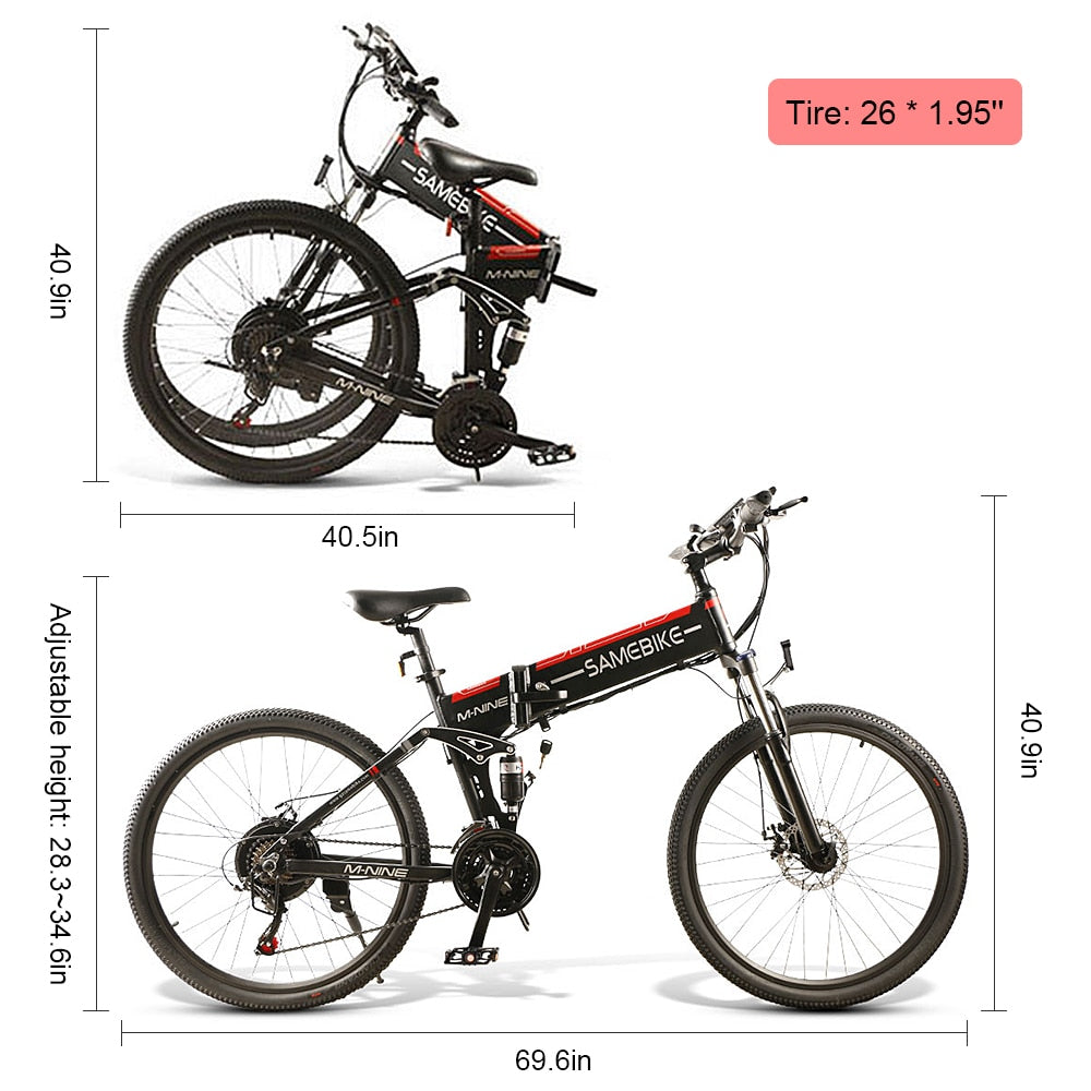 ELECTRIC BICYCLES - 14-26 Inch - Folding with Power Assist