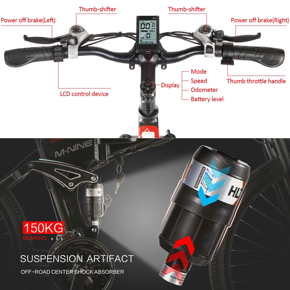 ELECTRIC BICYCLES - 14-26 Inch - Folding with Power Assist