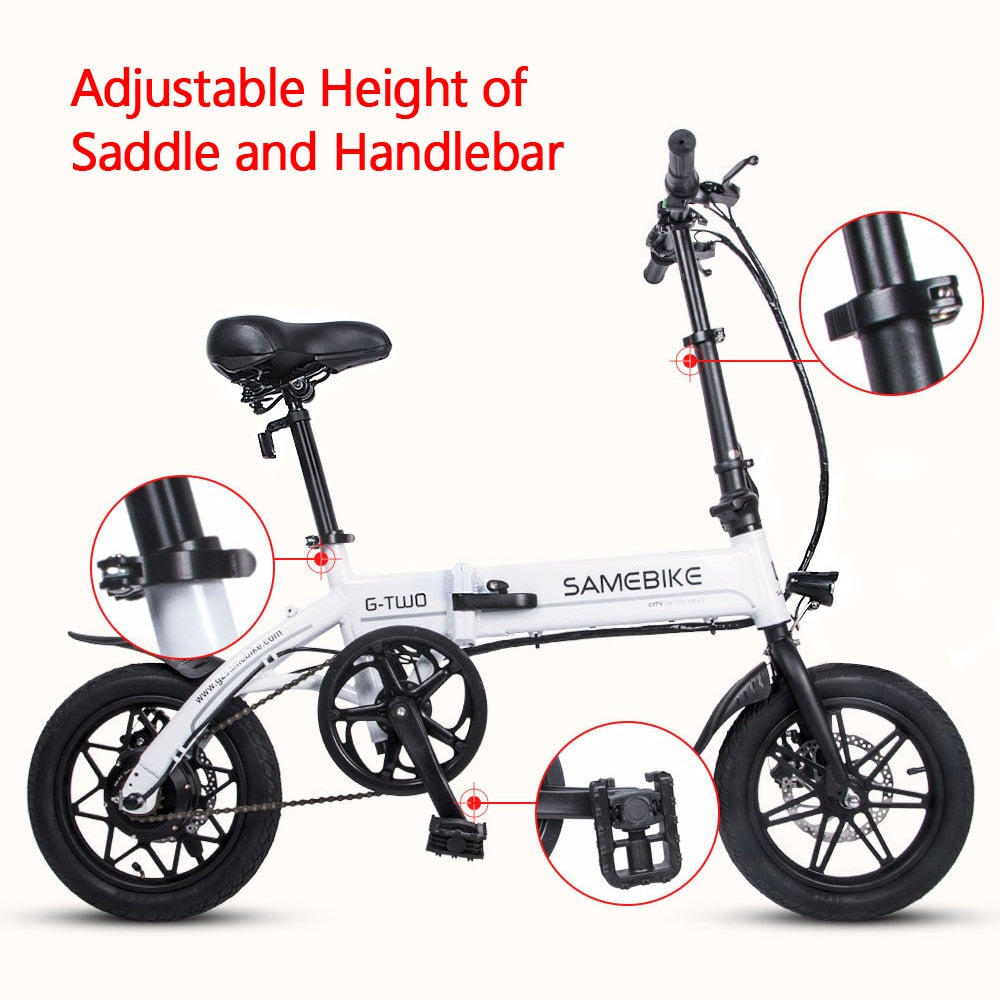 ELECTRIC BICYCLES - 14-26 Inch - Folding with Power Assist