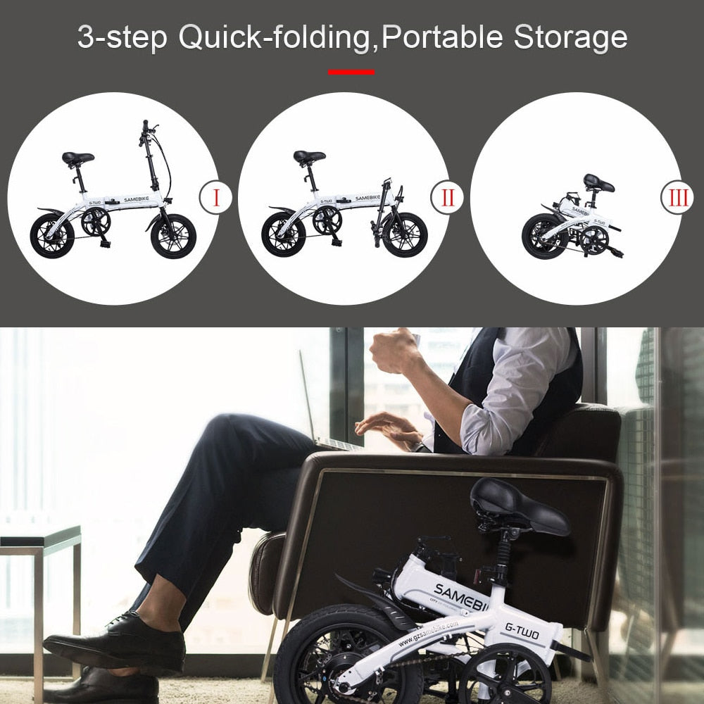 ELECTRIC BICYCLES - 14-26 Inch - Folding with Power Assist