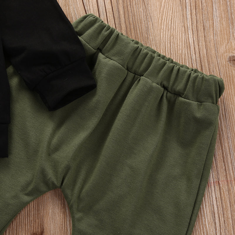 I'm So Cute Boys Outfit - Sweatshirt Plus Harem Pants 2 Pack