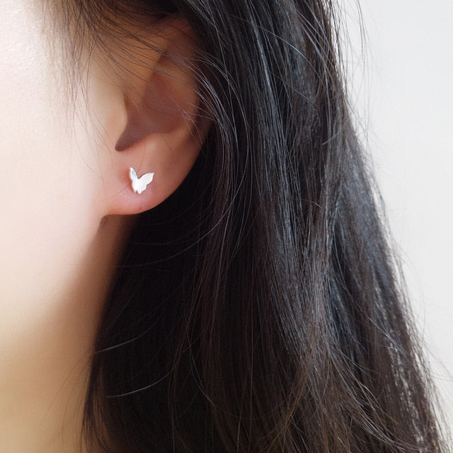 Cute Butterfly Earrings - Clip On