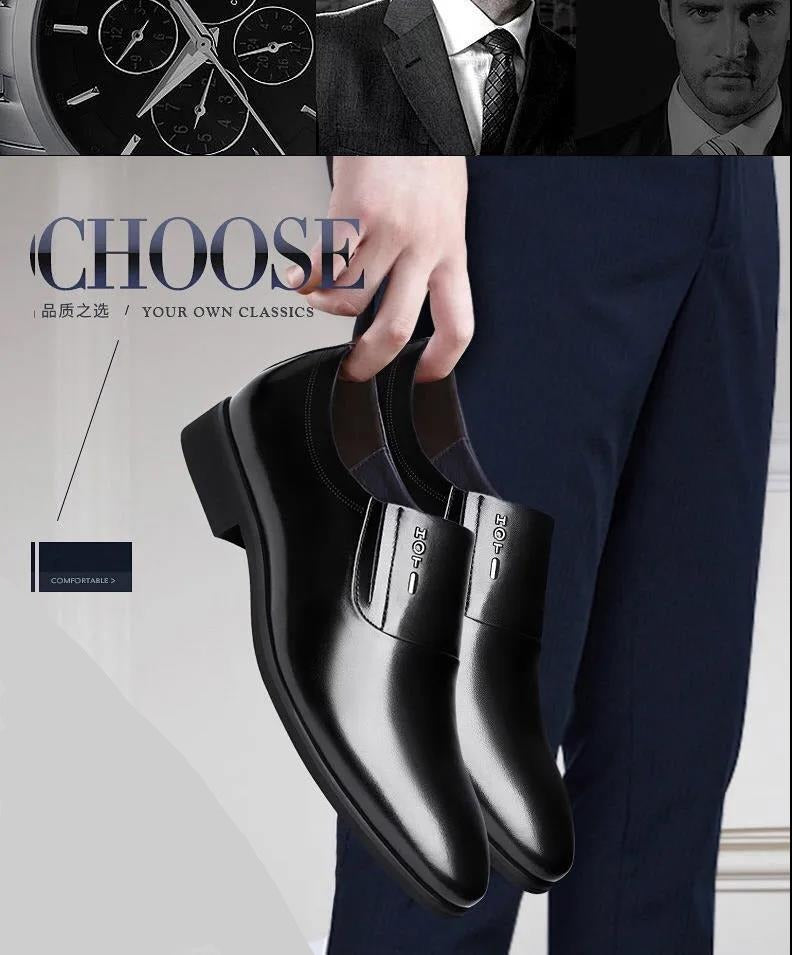Classical Mens Dress Shoes - Formal Business Footwear - Special