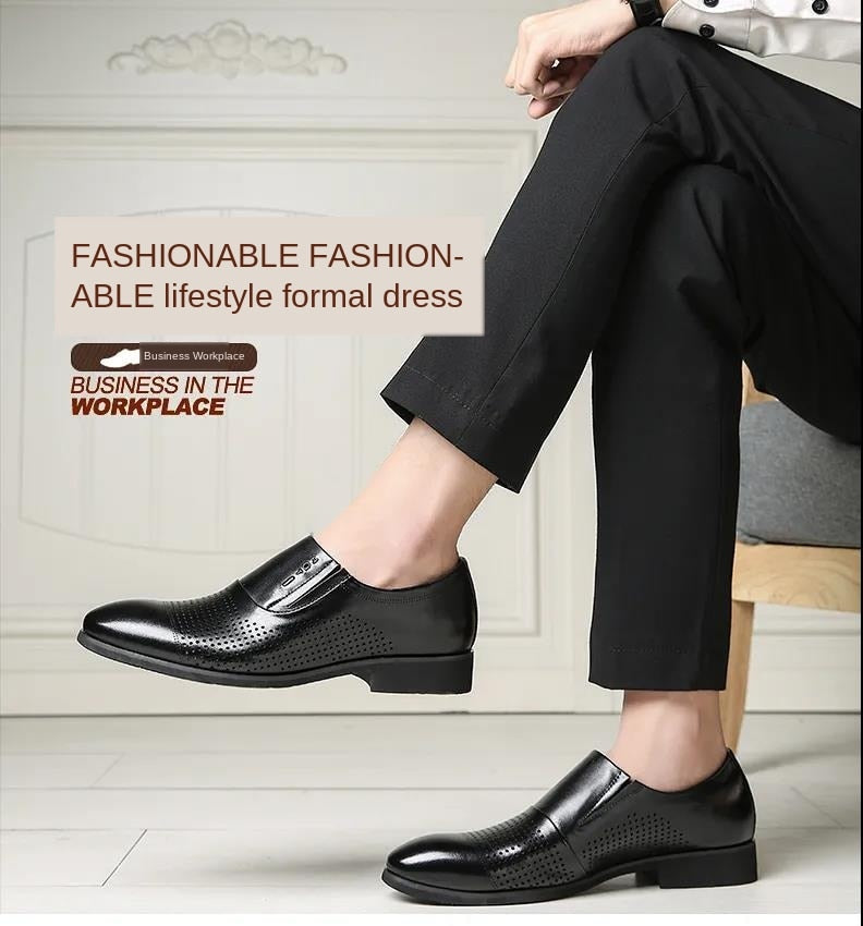 Classical Mens Dress Shoes - Formal Business Footwear - Special