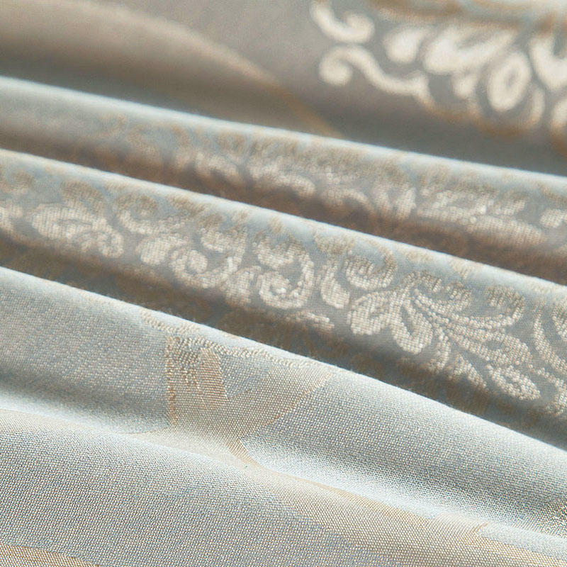 Luxury Silk Satin Duvet Cover Set with Beautiful Embroidery 4-6 Piece Sets