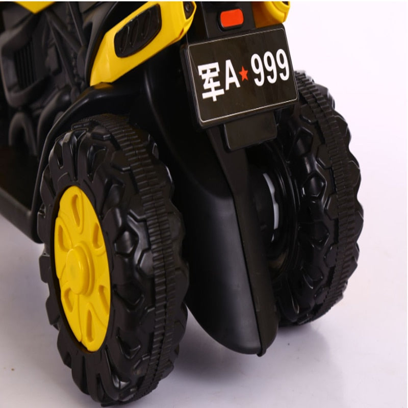 Children Electric Motorcycle With Three Wheels